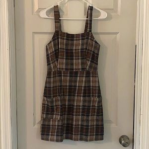 Plaid Mini Dress